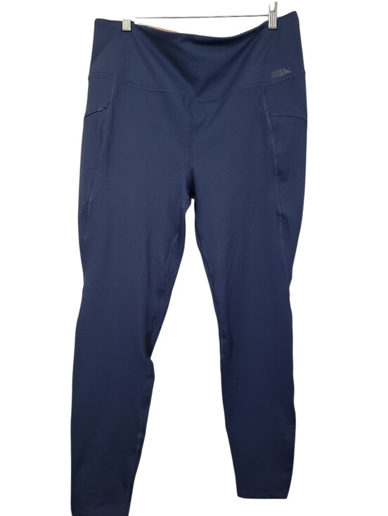 Eddie Bauer Pants - Eddie Bauer Teal Blue High-Waist Active Leggings with Side Pockets